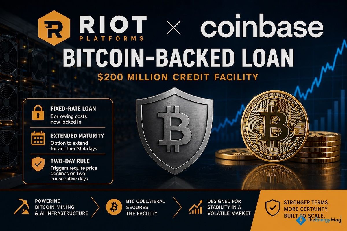 Riot Amends $200M Coinbase Credit Line to Cushion Bitcoin Swings